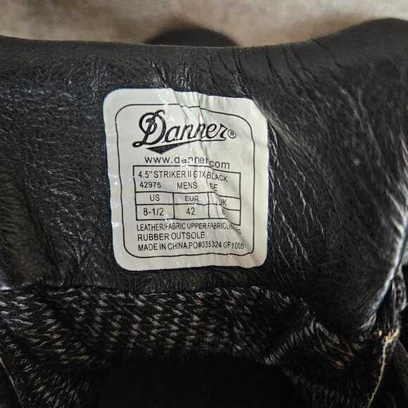 Danner 4.5 Striker II GTX Leather Boots Mens Size: 8.5 Gore-Tex - Picture 10 of 16